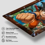 DB Goku Metal Poster Wall Decor - A - Image 5