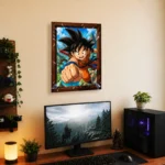 DB Goku Metal Poster Wall Decor - A - Image 4