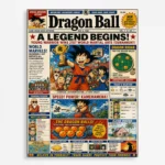 DB Newspaper Metal Poster Wall Decor