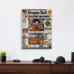 DB Newspaper Metal Poster Wall Decor - Image 3