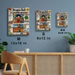 DB Newspaper Metal Poster Wall Decor - Image 6