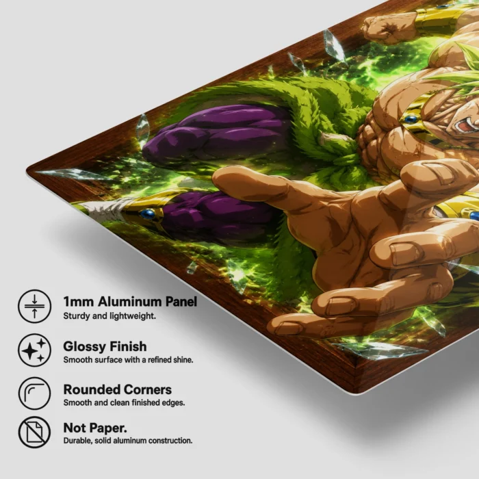 DB Broly Metal Poster Wall Decor - A - Image 5