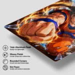 DB Goku Metal Poster Wall Decor - B - Image 5