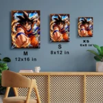 DB Goku Metal Poster Wall Decor - B - Image 6