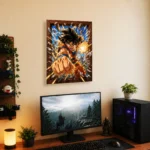 DB Goku Metal Poster Wall Decor - C - Image 4