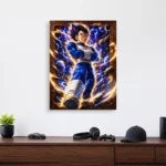DB Vegeta Metal Poster Wall Decor - D - Image 3
