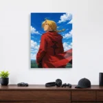 FMA Edward Elric Metal Poster Wall Decor - Image 3