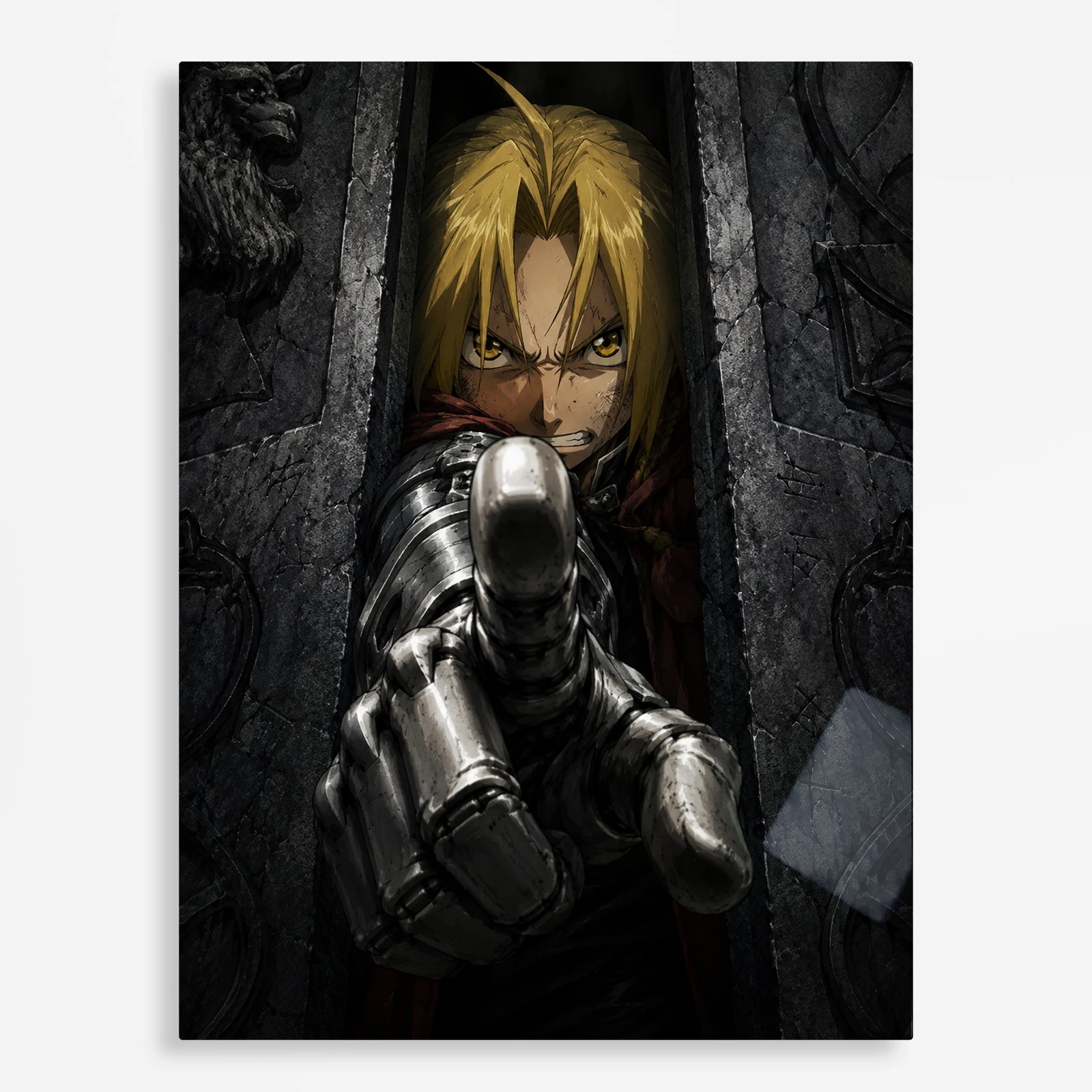 anime metal poster (137) s1 FMA Edward Elric Metal Poster Wall Decor
- A - Image 1