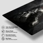 FMA Edward Elric Metal Poster Wall Decor
  - A - Image 5