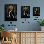 FMA Edward Elric Metal Poster Wall Decor
  - A - Image 6