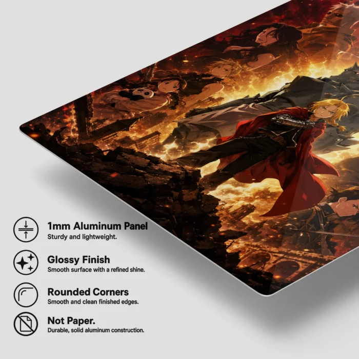 FMA Metal Poster Wall Decor - D - Image 5