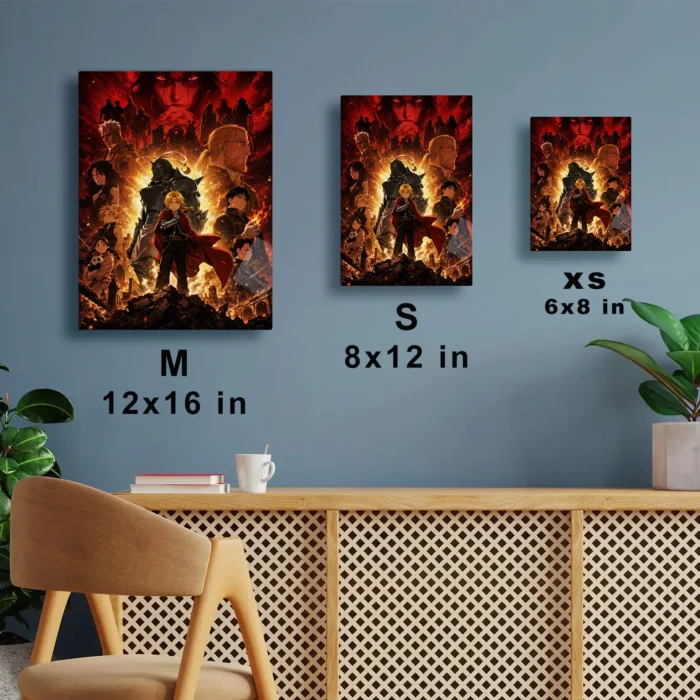 FMA Metal Poster Wall Decor - D - Image 6