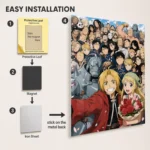 FMA Metal Poster Wall Decor - E - Image 2