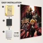 FMA Metal Poster Wall Decor - F - Image 2
