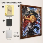 FMA Metal Poster Wall Decor - H - Image 2