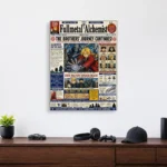 FMA Newspaper Metal Poster Wall Decor - Image 3