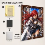 Fairy Metal Poster Wall Decor - Image 2