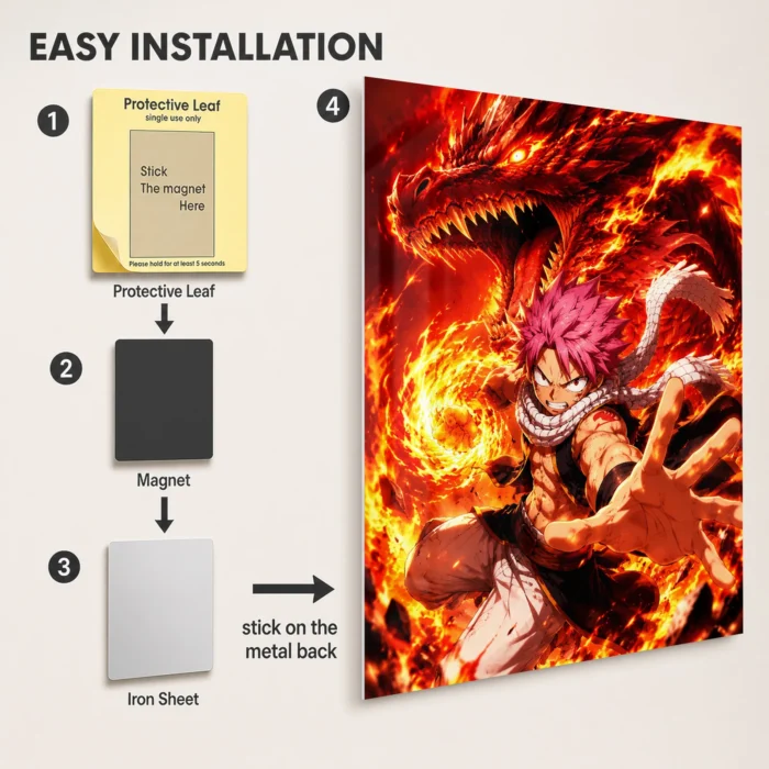 Fairy Metal Poster Wall Decor - D - Image 2