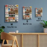 AOT Newspaper Metal Poster Wall Decor - Image 6
