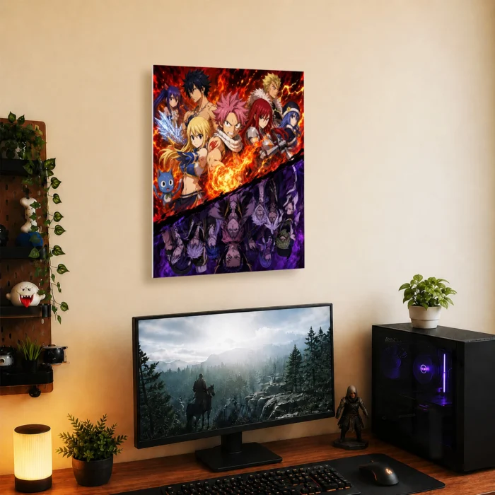 Fairy Metal Poster Wall Decor - E - Image 4
