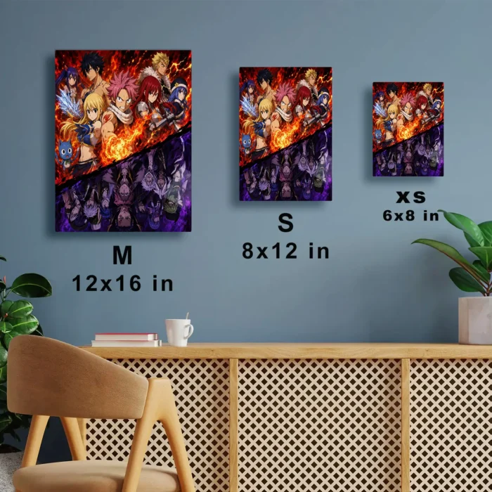 Fairy Metal Poster Wall Decor - E - Image 6