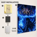 Fairy Metal Poster Wall Decor - F - Image 2