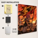 Fairy Metal Poster Wall Decor - H - Image 2