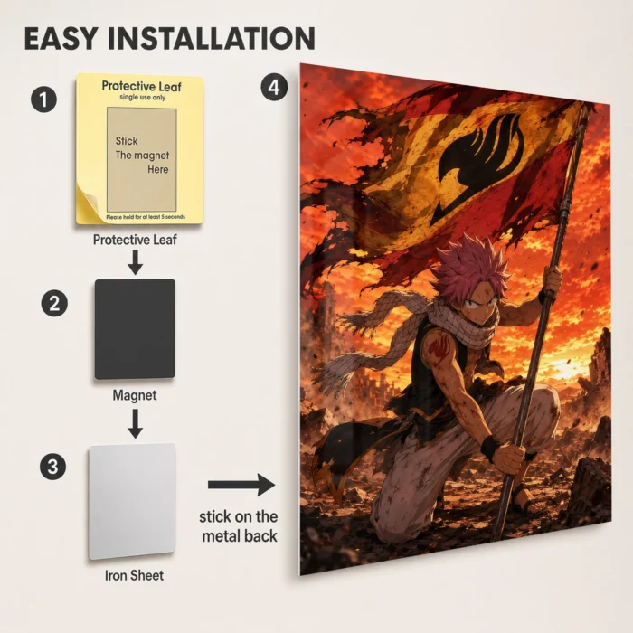 Fairy Metal Poster Wall Decor - H - Image 2