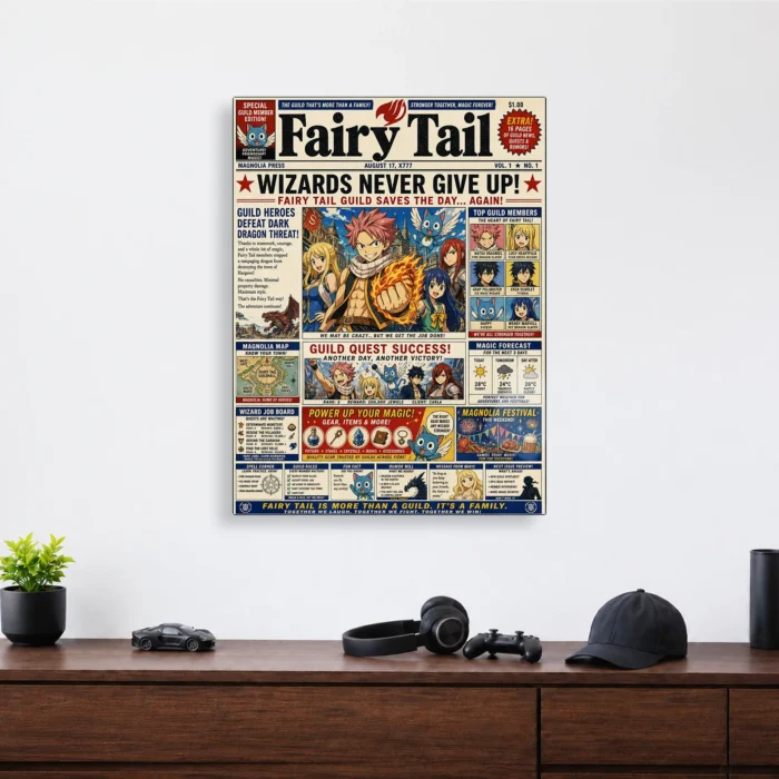 Fairy Metal Poster Wall Decor - I - Image 3