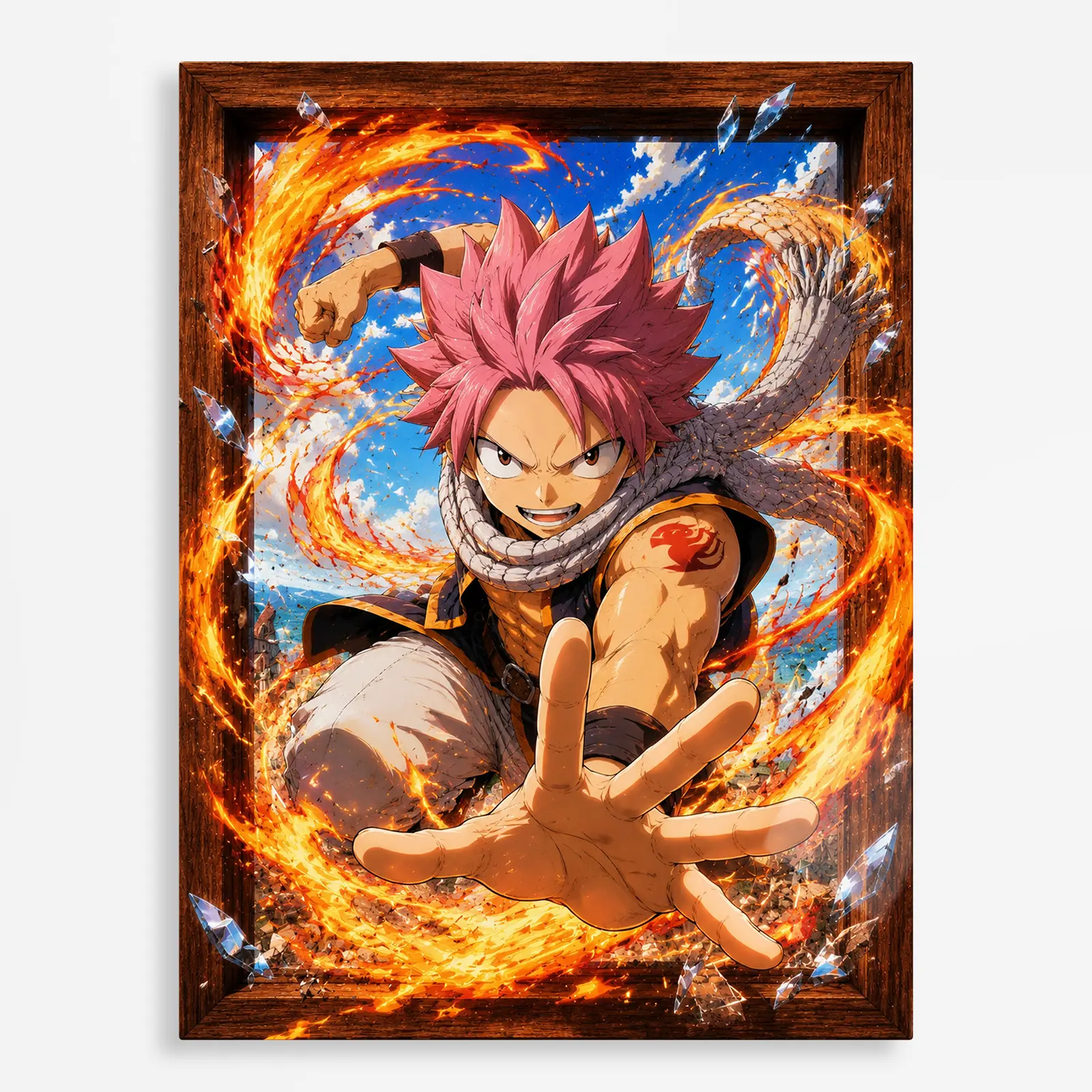 anime metal poster (155) s1 Fairy Metal Poster Wall Decor - J - Image 1