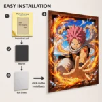 Fairy Metal Poster Wall Decor - J - Image 2