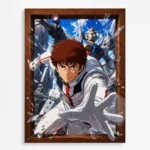 Mecha War Metal Poster Wall Decor