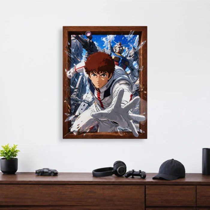 Mecha War Metal Poster Wall Decor - Image 3