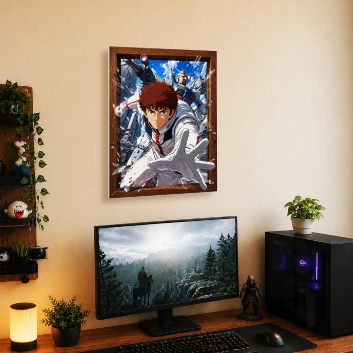 Mecha War Metal Poster Wall Decor - Image 4