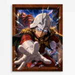 Mecha War Metal Poster Wall Decor - A