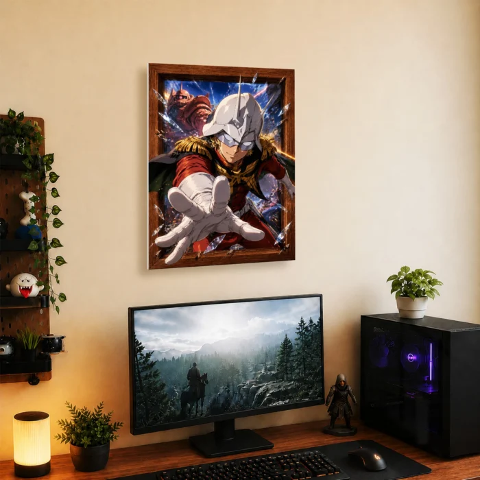 Mecha War Metal Poster Wall Decor - A - Image 4