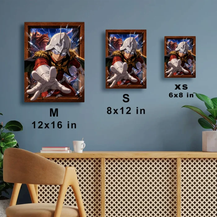 Mecha War Metal Poster Wall Decor - A - Image 6