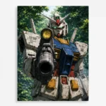 Mecha War Metal Poster Wall Decor - B