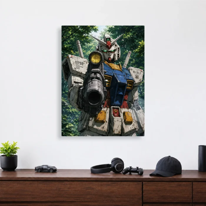 Mecha War Metal Poster Wall Decor - B - Image 3