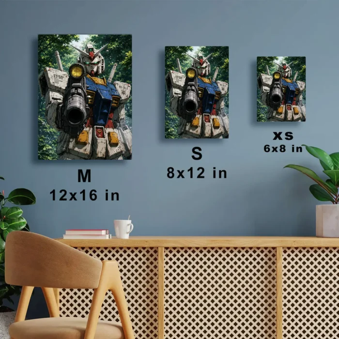 Mecha War Metal Poster Wall Decor - B - Image 6