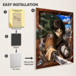 AOT Metal Poster Wall Decor - D - Image 2