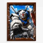 Mecha War Metal Poster Wall Decor - D