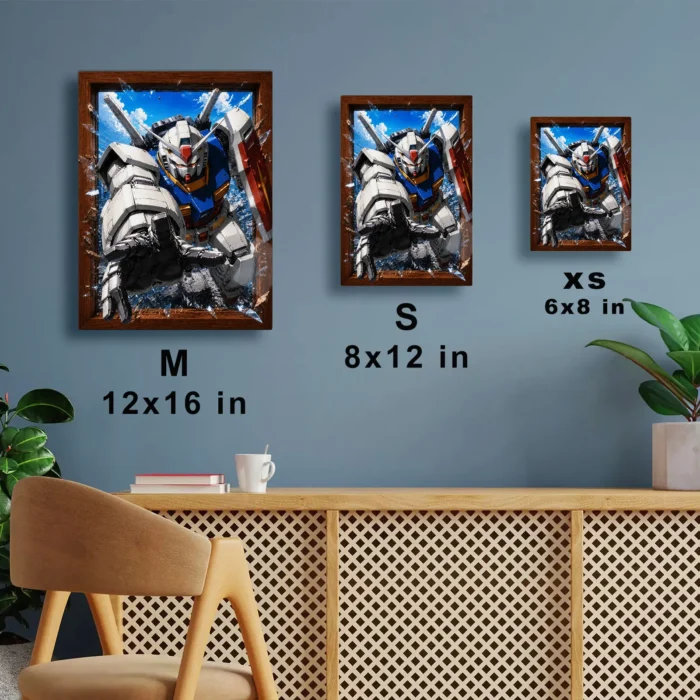 Mecha War Metal Poster Wall Decor - D - Image 6