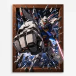 Mecha War Metal Poster Wall Decor - E