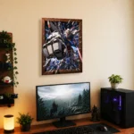 Mecha War Metal Poster Wall Decor - E - Image 4