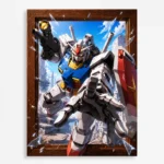 Mecha War Metal Poster Wall Decor - F