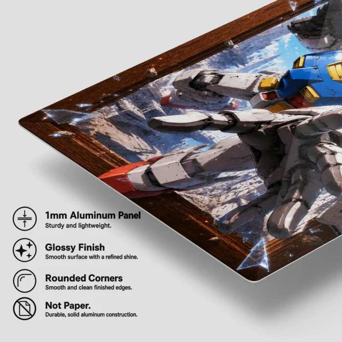 Mecha War Metal Poster Wall Decor - F - Image 5