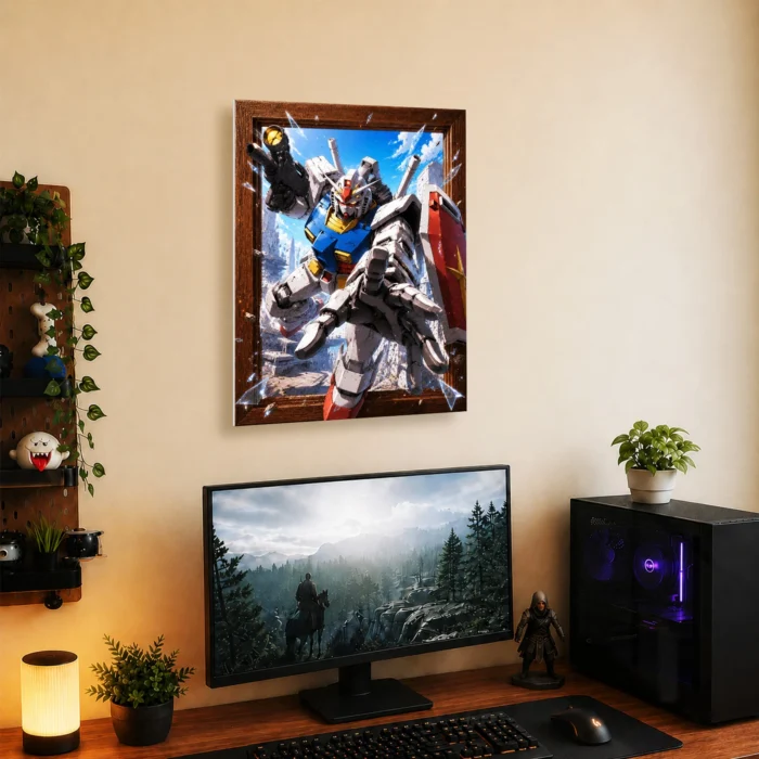 Mecha War Metal Poster Wall Decor - F - Image 4