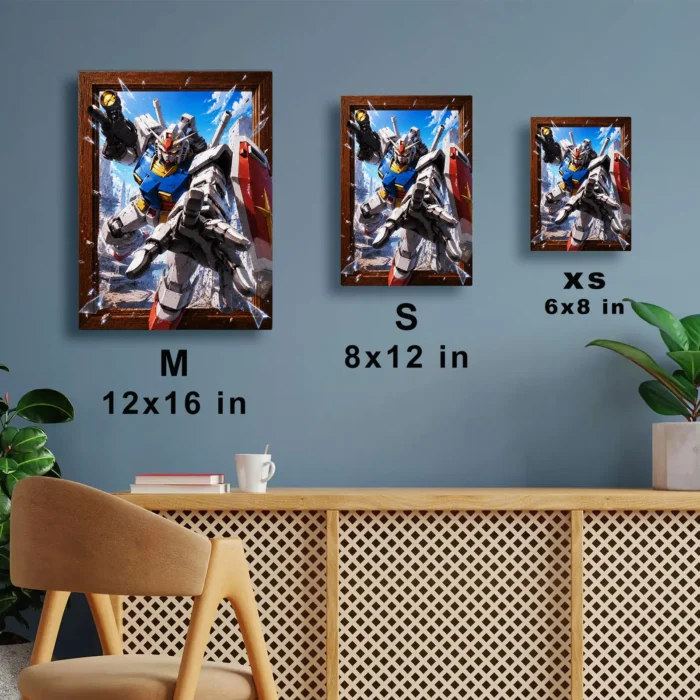 Mecha War Metal Poster Wall Decor - F - Image 6
