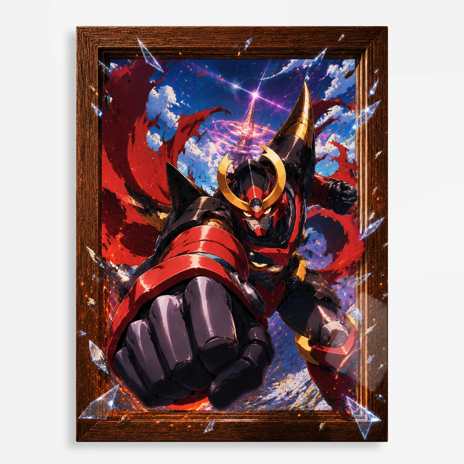 anime metal poster (164) s1 Gurren Metal Poster Wall Decor - Image 1